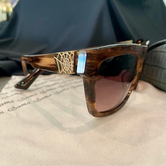 Sama Eyewear Lorre Rodkin Couture. W Case. Eyecloth. As new - Picture 10 of 11